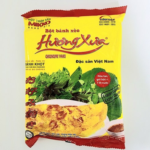베트남 미코 봇반세오 부침가루 라이스 팬케이크 믹스 Bot Banh Xeo Huong Xua MIKKO worldfood