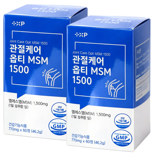 관절 케어 프리미엄 옵티 MSM 영양제 뻣뻣한 손가락 무릎 허리 통증 에 좋은 MSN 알약