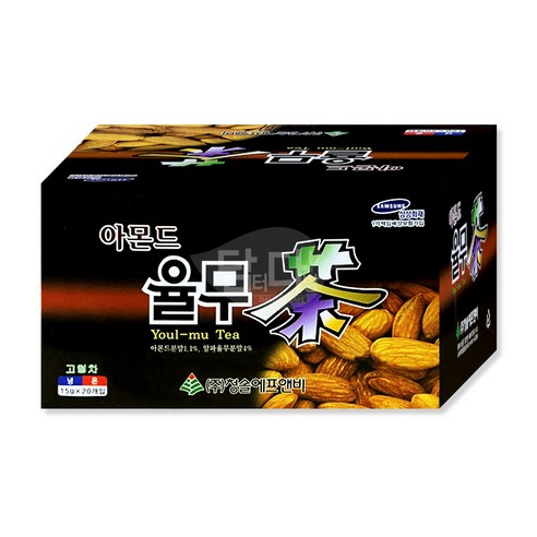 청솔 아몬드율무차 20포 1BOX (20개입) ths*87284nX