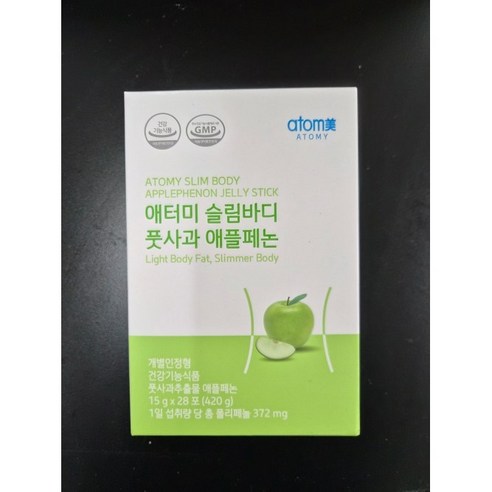 애터미 슬림바디 풋사과 애플페논 (28포)
