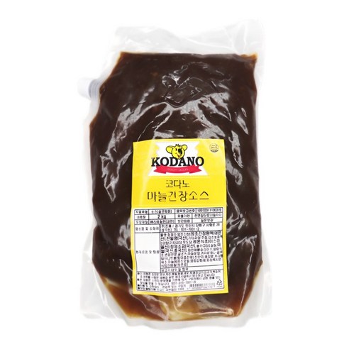 코다노 마늘간장소스 2KG BOX