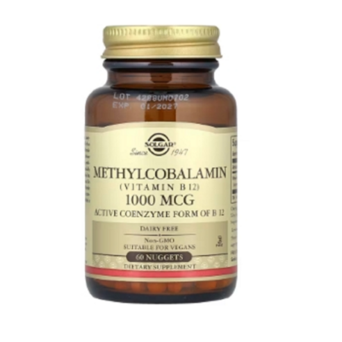 솔가 서브링구얼 메틸코발라민 (비타민B12) 1000 mg 60정