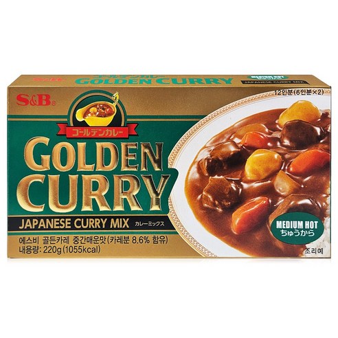 에스앤비골든 카레 중간 매운맛