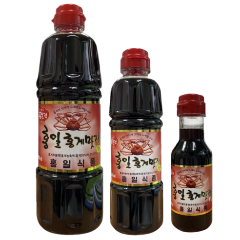홍일식품 홍게간장 홍게맛장소스