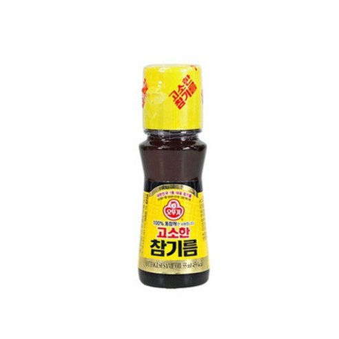 오뚜기 고소한 참기름 병, 55ml, 1개