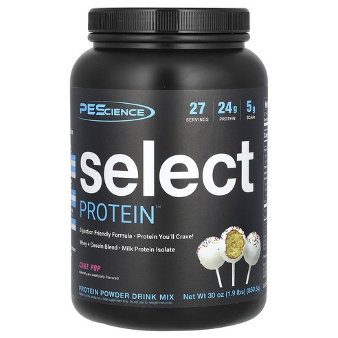 건강이가장중요 PEScience Select Protein 어메이징 케이크 팝 850.5g(1.9lbs) 금방품절이될거에요
