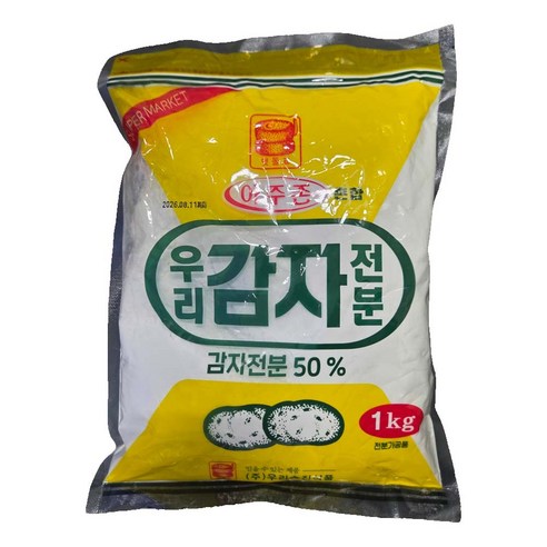 아주존 맷돌표 혼합 감자전분 1kg