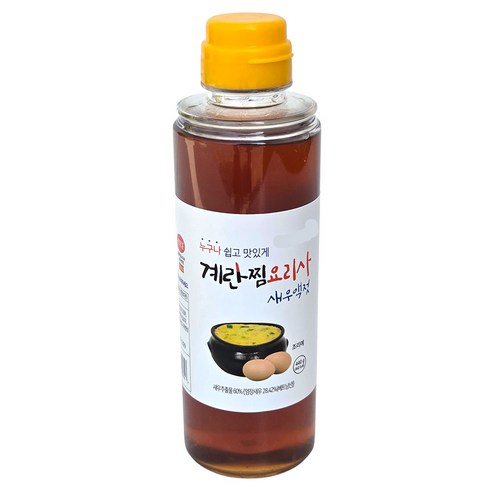 실속형 계란찜요리사 새우액젓 대용량 440g [HACCP]