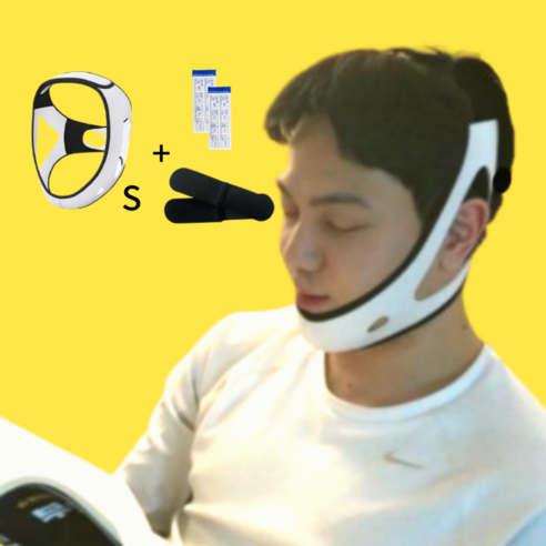 스몰빅몰 입벌림방지밴드 코 기구 턱 수면 입마개 마스크 밴드 테이프 스트랩, 1개