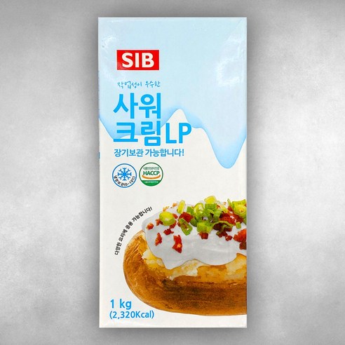 선인 사워크림LP 1kg 냉장 사우어크림 베이킹재료
