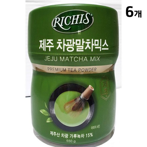 리치스 제주 차광말차믹스 파우더, 550g, 1개