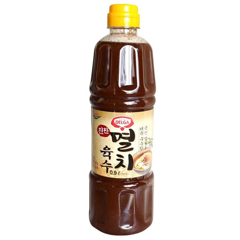 롯데푸드 델가 진한 멸치육수 0.9L [무료배송]