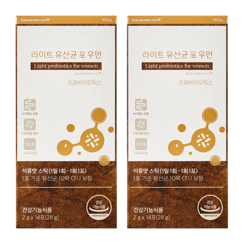 리서쳐스 포우먼 라이트 유산균