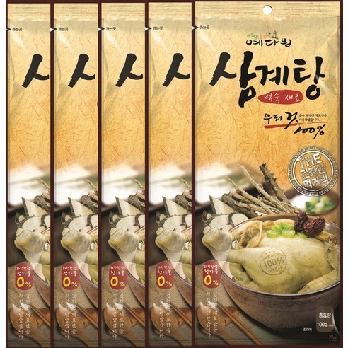 예다원 삼계탕 백숙재료
