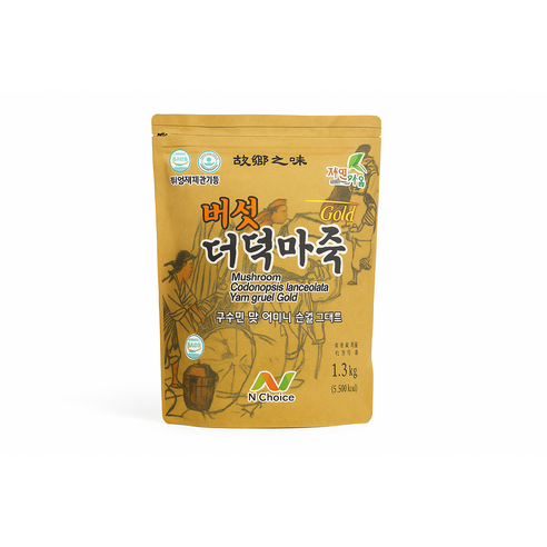 (주)엔초이스 엔초이스 버섯더덕 마죽