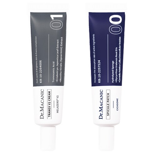 닥터메카닉 멜라제로V2 트라넥크림&스피큘 패치 30ml, 1개, 2개입