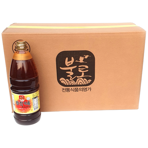 불로 프리미엄 참진기름 향미유 맛기름, 10개, 1.8L