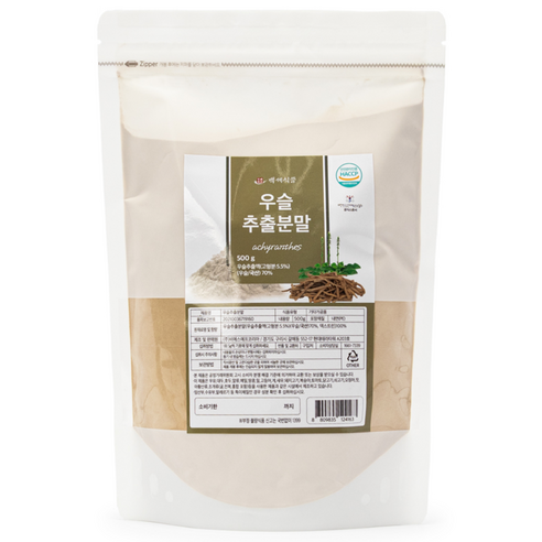 우슬추출분말 국산 500g HACCP 인증제품, 2개, 500g