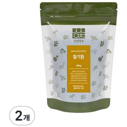 신선약초 황기환, 2개, 300g