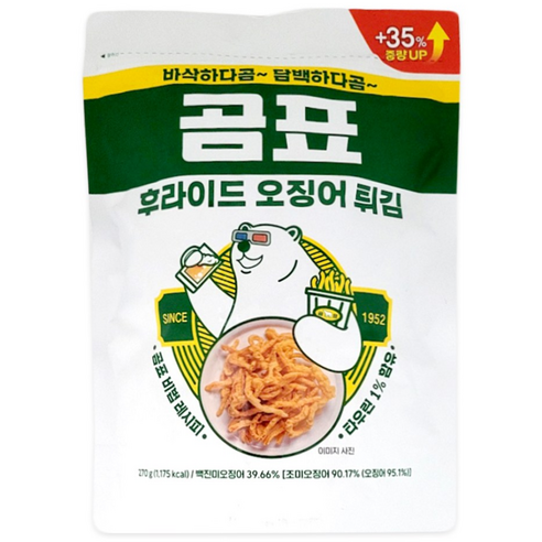 곰표 후라이드 오징어 튀김 200g