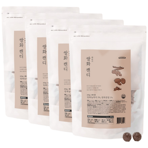 바라기 쌍화 프로폴리스 캔디, 4개, 225g