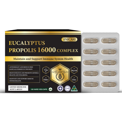 시니케어 유칼립투스 프로폴리스 16000 콤플렉스120정 _(SINICARE) Eucalyptus Propolis 16000 Complex 120S, 1개, 120정