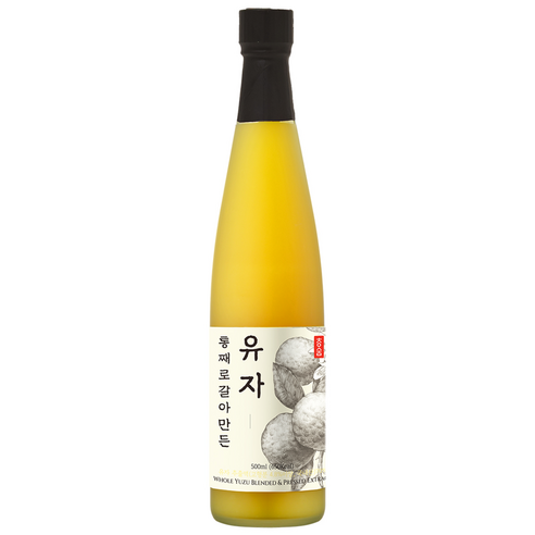 청숨 통째로 갈아만든 유자