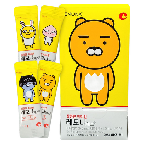 경남제약 상큼한비타민 레모나 에스산 카카오패키지 1.5g