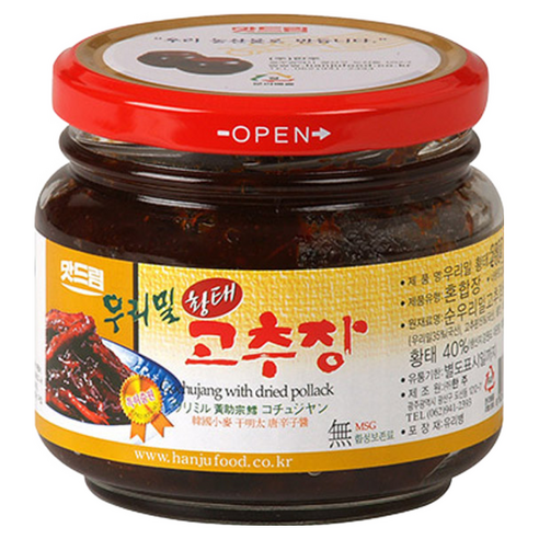 한주 우리밀황태고추장, 1개, 500g