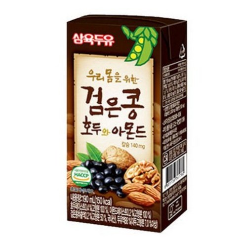 삼육두유 검은콩 호두와 아몬드