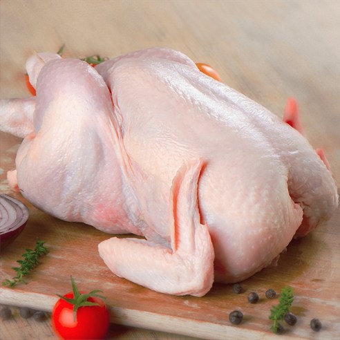[밀리원/국내산] 유황 먹여 키운 신선한 두마리 생닭(냉장) 1.1kg, 3개