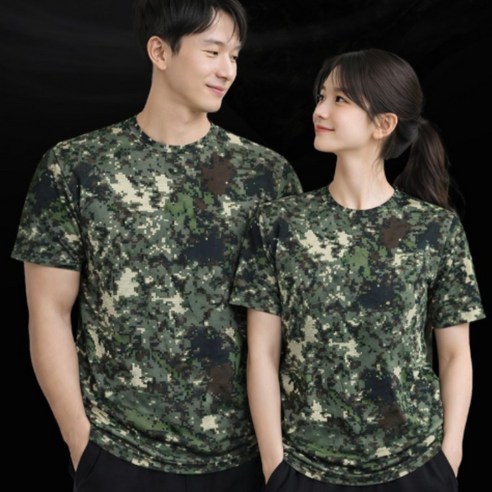 [남여공용] 1+1 국내산원단 밀리터리 ROKA 로카티 코리아아미 반팔티 단체 티셔츠 반티 체육복 운동복 유니폼