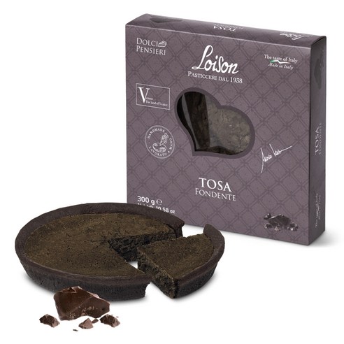 로이손 토사 퐁덴테 다크 초콜릿 타르트 로이손 Loison, 300g, 3개
