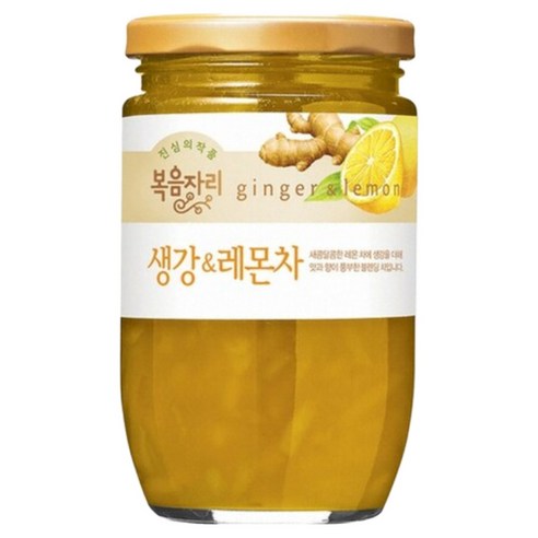 복음자리 생강레몬차, 500g, 1개입, 48개
