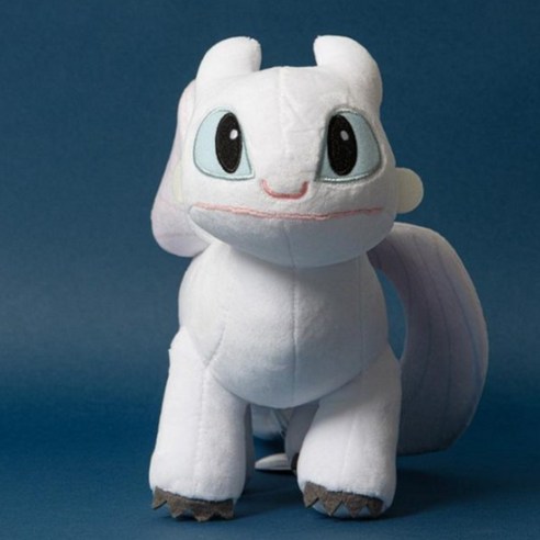 오키오 드래곤길들이기 네발 인형 40CM, 1개, 라이트퓨리, 40cm