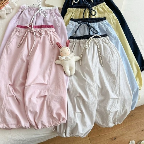 [폐업정리중]뽀뽀뽀 아동복 롤리팝 여름 카고 조거 팬츠 유아 키즈 아동 어린이 봄 바지