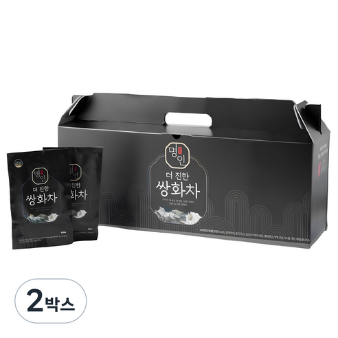 이경애 약선명인 더 진한 쌍화차 8시간 달여 3배 더 진한 쌍화차, 2박스, 50개입, 70ml