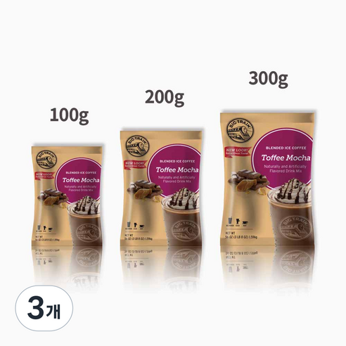 빅트레인 토피 모카 파우더, 300g, 1개입, 3개