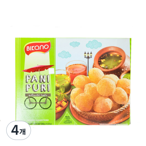 Bikano PANI PURI 파니프리 300g 비카노 인도 과자 INDIA FOOD SNACK 수입 프리파니 음식 식품 BICANO 파니 푸리 퍼리