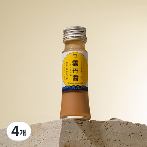 마루카이 우니히시오 우니 간장 성게 운탄 쇼유 50g, 4개, 50g