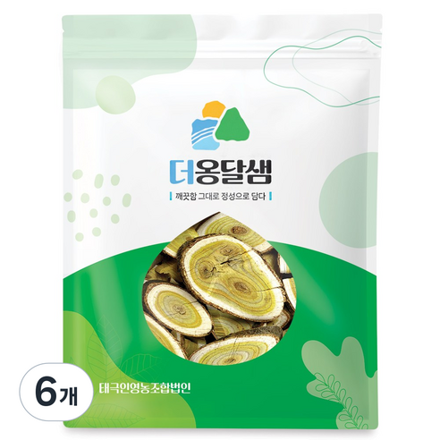 더옹달샘 국산 참옻나무 옻나무 백숙용 옻닭용, 6개, 1kg