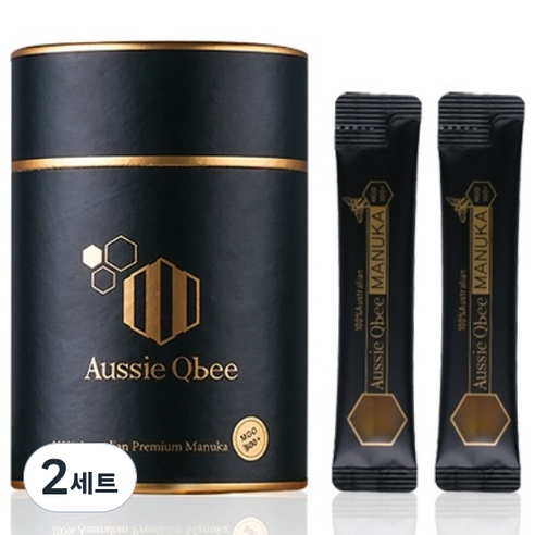 오지퀸비 마누카꿀 스틱 UMF12+, MGO 355+ 30개입, 360g, 2세트, 360g