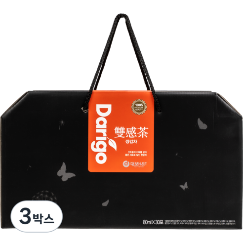 다리고 쌍감차 80mL x 30포, 3박스