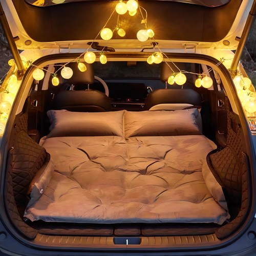 메이튼 레드와일드 차박 자충 에어 매트 + 수납용 가방, 다크그레이