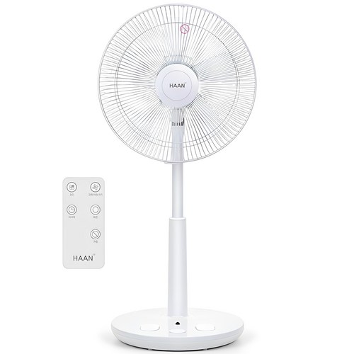 한경희이지라이프 초미세풍 발터치 리모컨 선풍기 HAAN-HDC230