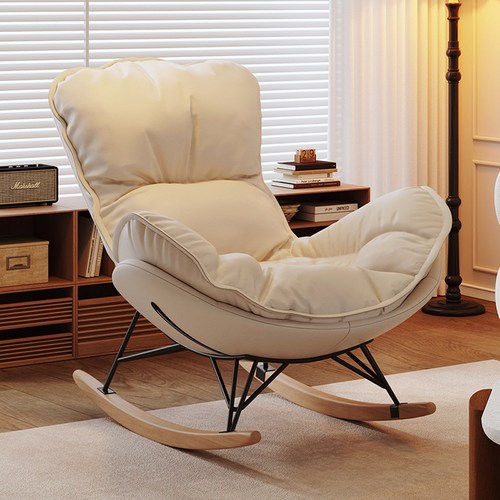 벨카 편안하고 푹신한 리클라이너 1인용쇼파 흔들의자 안락 소파 무중력 독서 체어, 1개, 딥그레이