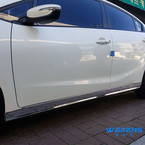 스텝몰딩 전차종 아반떼XD MD AD K3 넥스트스파크 레이 K5 엑센트 그랜드카니발 뉴모닝 SM3 마티즈 스파크 토스카 카렌스 소나타 그랜져XG TG 사이드스커트 변화지않는재질, 기아, K3(~2017년까지)