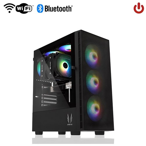 PC온스튜디오 게이밍 컴퓨터 조립PC 게임용 데스크탑 본체, 게이밍 - 04, 16GB