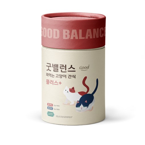 굿밸런스 짜먹는 고양이 간식 플러스