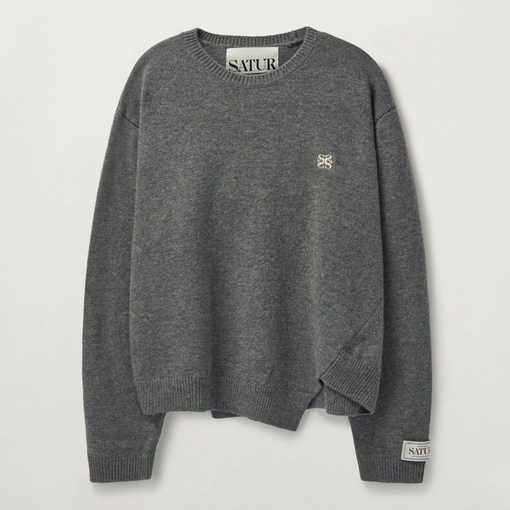 세터 남녀공용 더블린 언발란스 캐시미어 블렌드 니트